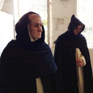 Mönche Ekarius Und Matthes